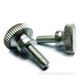 Stainless Knurled Shoulder Thumb Screws M5